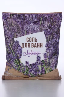 Соль для ванн Катрин в пакете лаванда, 500 г