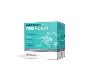 Прегнотон 30 шт порошок для приема внутрь саше