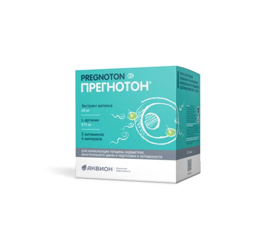 Прегнотон 30 шт порошок для приема внутрь саше