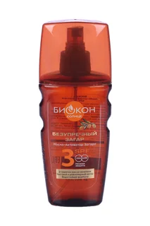 Масло-спрей Активатор загара SPF-3