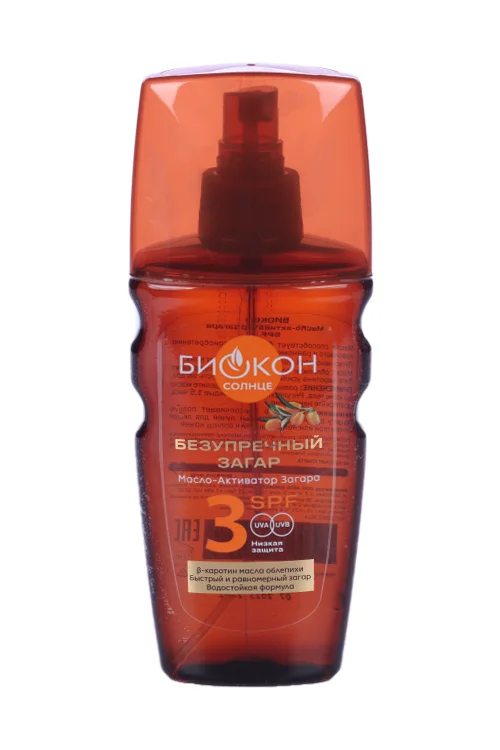 Масло-спрей Активатор загара SPF-3