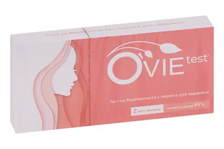 Тест для опред берем Ovie test 2 шт