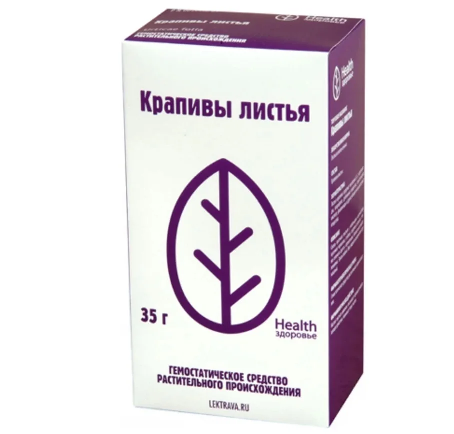 Крапива листья 35 гр Здоровье