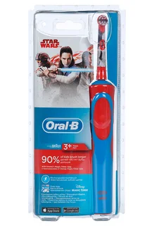Электрическая зубная щётка Oral-B Vitality D1 2,513K 3+ звездные войны блистер красный / синий
