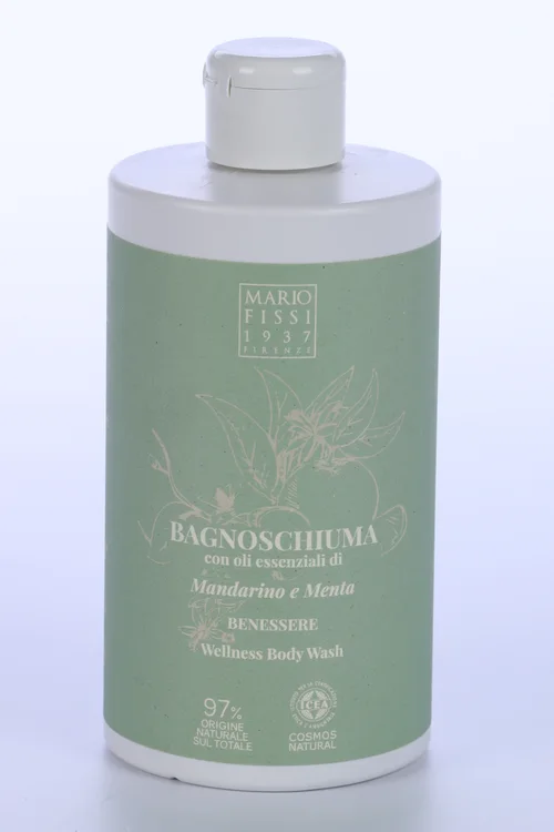 Гель для душа Mario Fissi 1937 Benessere/Здоровье с маслами Мандарина и Мяты 500 мл
