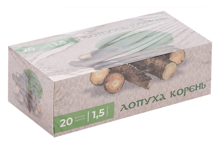 Лопуха корень Целебная поляна 1,5 гр 20 шт ф/п