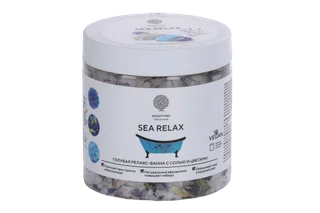 Смесь Salt of the Earth Sea Relax соль мертвого и эгейского морей / цветы анчана / василька 430 гр