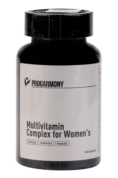 Мультивитамины для женщин Progarmony, 120 шт, капсулы