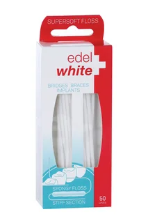 Зубная нить Edel+White Supersoft Floss 50 шт