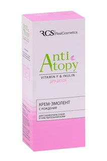 Крем-эмолент RCS AntiAtopy с рождения для очень сухой чувствительной кожи 150 мл