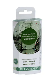 Крем Belweder обновляющий с гликолевой кислотой 8%, 30 мл