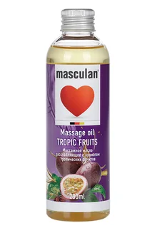 Масло массажное Masculan расслабляющее с ароматом тропич фруктов 200 мл арт 13368