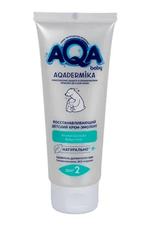 Крем-эмолент AQA Baby Дермика восстанавливающий детск, 75 мл