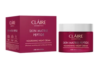 Крем Claire Cosmetics Skin matrix peptide питательный для лица ноч 50 мл
