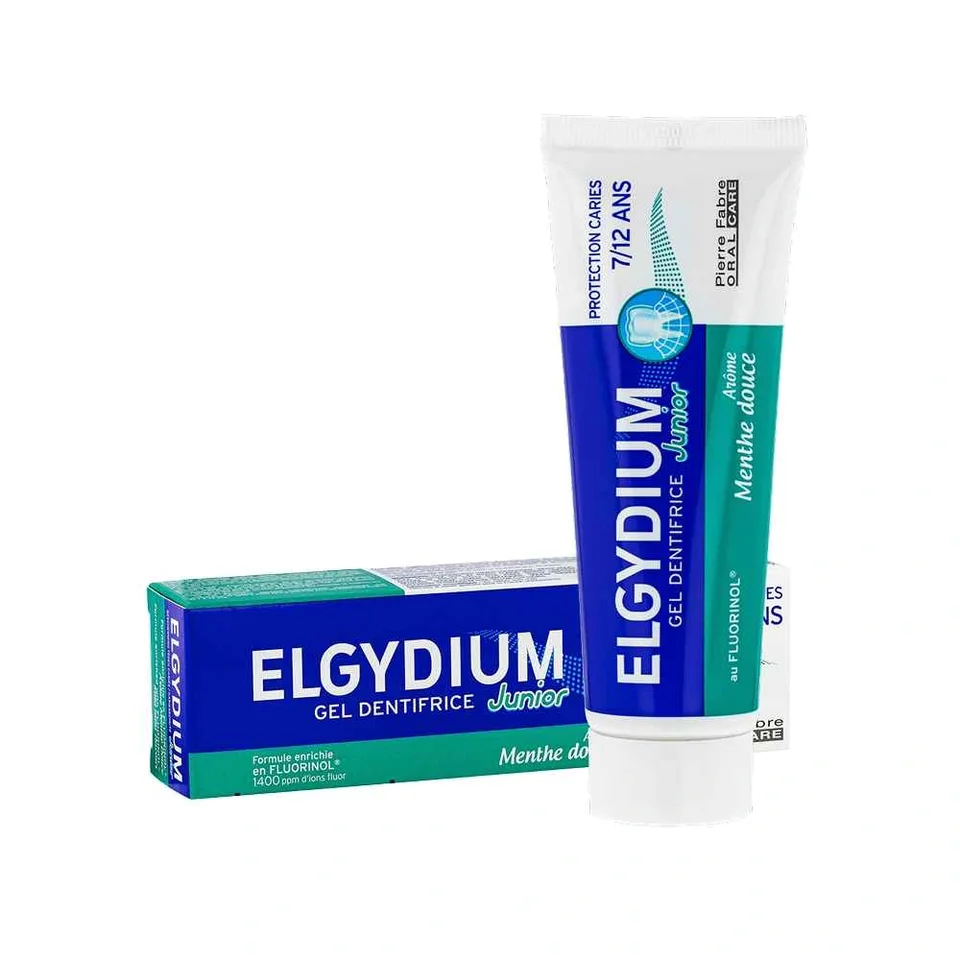 Elgydium от кариеса Junior Mild Mint (от 7 до 12 лет), 50 мл