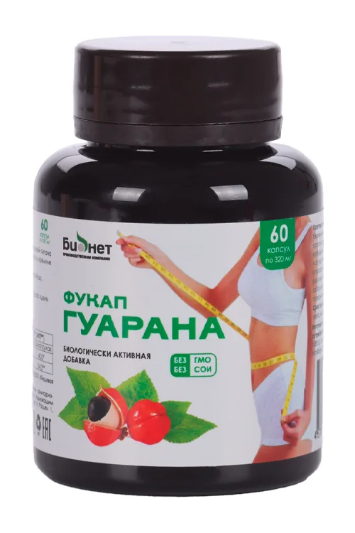 Фукап-Гуарана 320 мг 60 шт капсулы