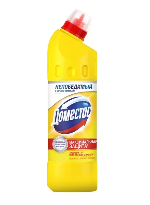 Чистящее и дезинфицирующее средство Domestos "Лимонная свежесть" универсальное 500 мл