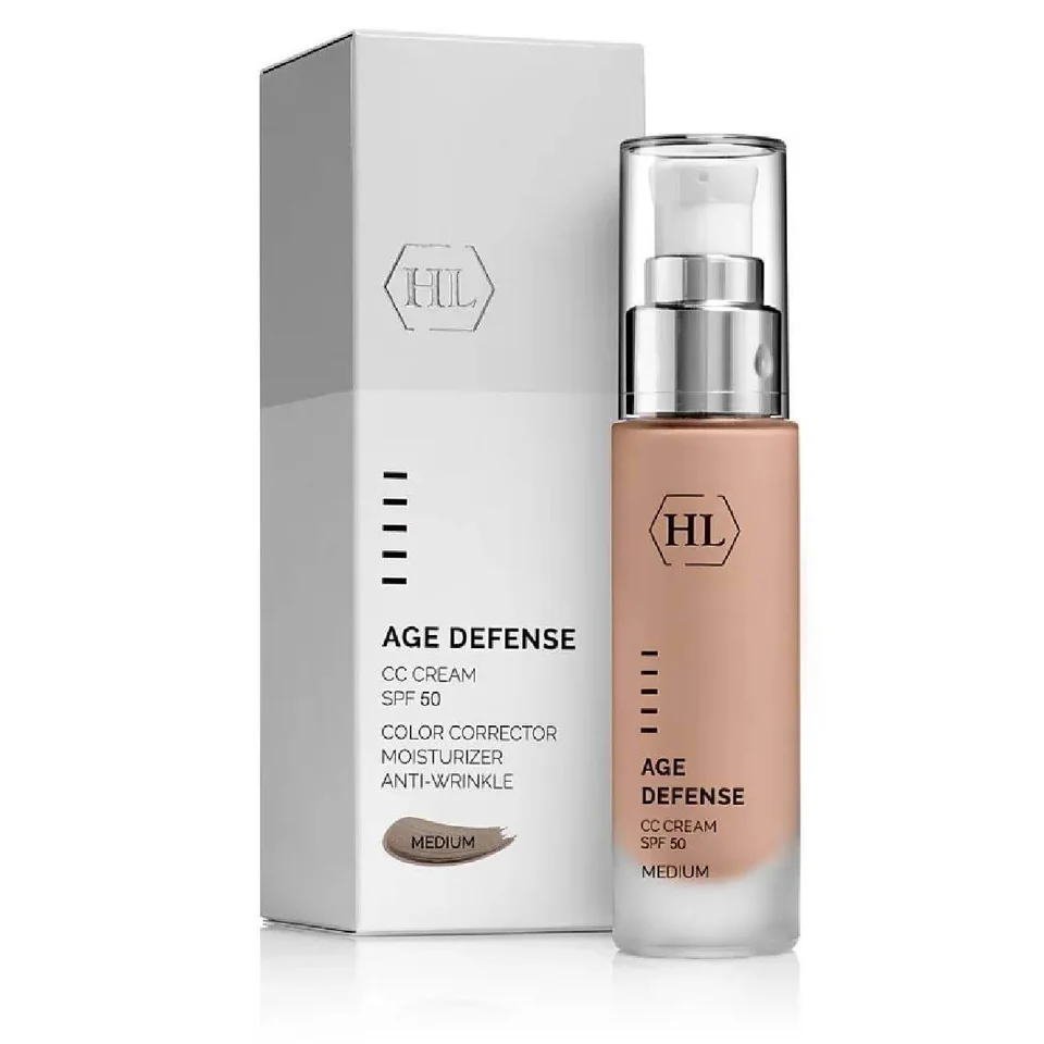 Age Defense CC крем Medium SPF50 50 мл Holy Land