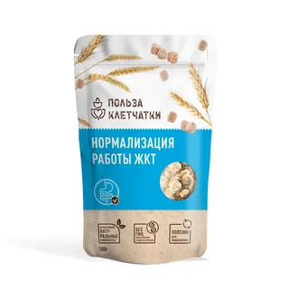 Отруби Польза клетчатки Нормализация работы ЖКТ 100 гр