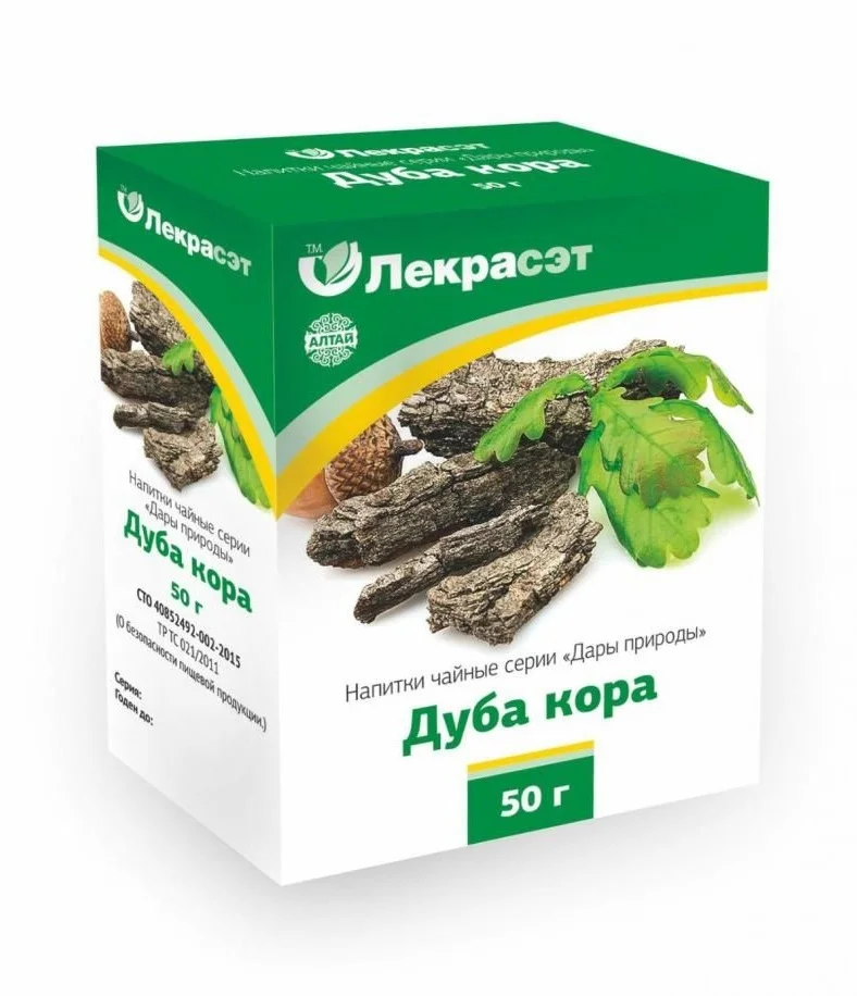 Дуб кора 50 гр