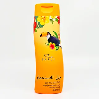 Парфюмированный гель для душа Parli Cosmetics sunny exotic 400 мл