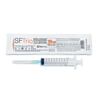 Pl Sf Шприц Одноразовый 3-Комп.10 мл 1 шт