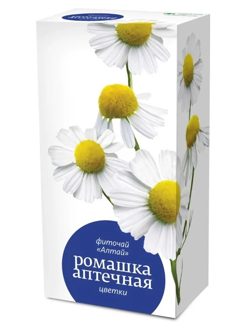 Фиточай Алтай Ромашка Аптечная цветки 1,5 гр 20 шт