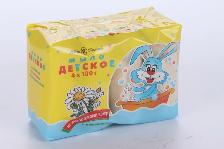 Мыло Невская Косметика Детское с ромашкой 100 гр 4 шт