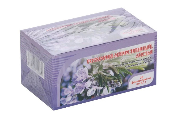 Розмарин 1,5 гр 20 шт сырье измельченное