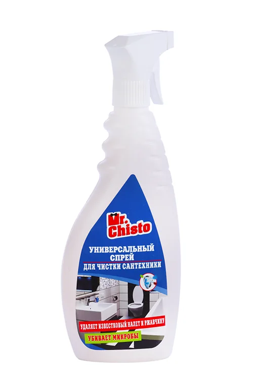 Спрей Mr Chisto для чистки сантехники 0,5 л