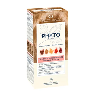 Phytosolba Phyto Hair Color крем-краска для волос тон 9,8 очень светлый бежевый блонд 50 50 12 мл