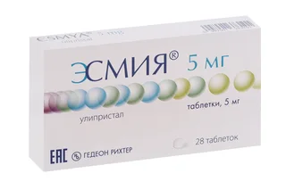 Эсмия 5 мг 28 шт таблетки