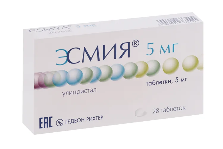 Эсмия таблетки 5 мг 28 шт