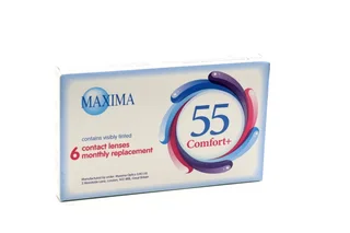 Линзы Максима 55 Комфорт плюс (диоптрия -3,75) 6 шт
