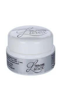 Гель-лак RuNail Professional Lurex для ногтей декор / платина 5 мл
