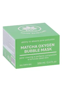 Маска NSC очищающая пузырьковая матча, 100 г