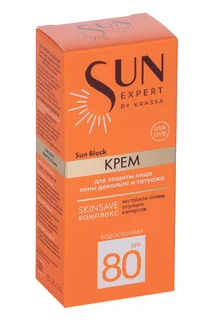 Крем Krassa для защиты лица / зоны декольте и татуажа SPF80 50 мл (SE41399)