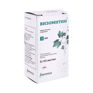 Визомитин капли глазные флакон 5 мл
