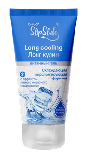Гель-смазка интим СлипСлайд охлаж для пролонгир формула (Long cooling) 50 мл
