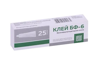 Клей БФ-6 25 гр раствор для наружного применения спиртовой