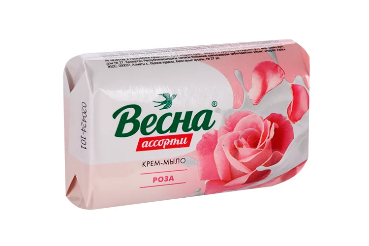 Мыло Весна Ассорти роза 90 гр