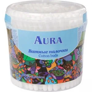 Ватные палочки Амра 200 шт (пакет)
