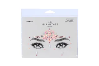 Кристаллы на клейком слое для лица Miamitats Face Gems Pinkish (1756)