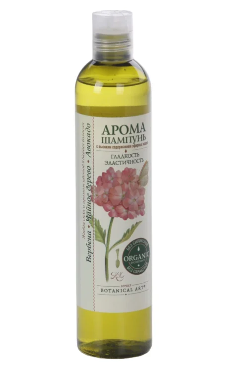Шампунь Botanical Art Гладкость и эластичность Вербена / Чайн дерево / Авокадо 350 мл