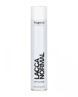 Лак для волос Kapous Professional Styling аэрозольный нормальная фиксация 500 мл