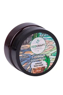 Маска Ecocraft Натуральная увлажн / питательная Кокосовая коллекция для лица 60 мл