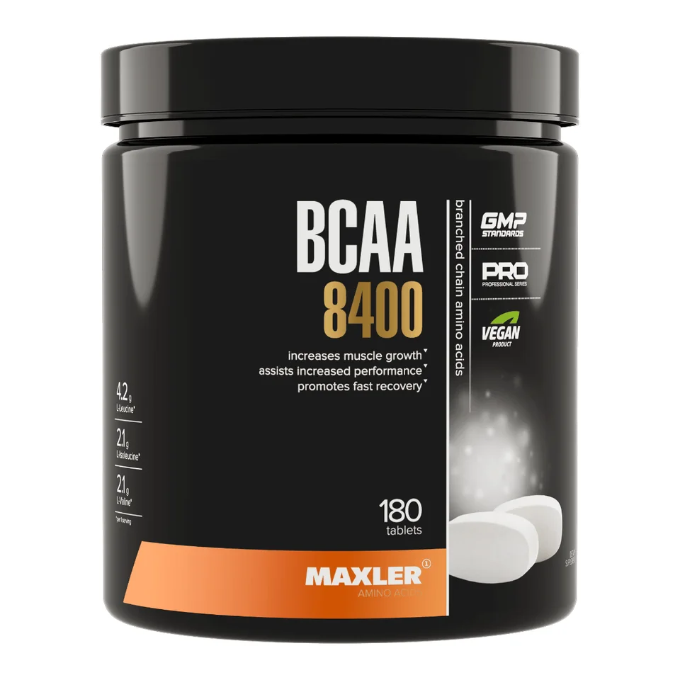 Бцаа (Bcaa )8400, 180 таблеток, Maxler