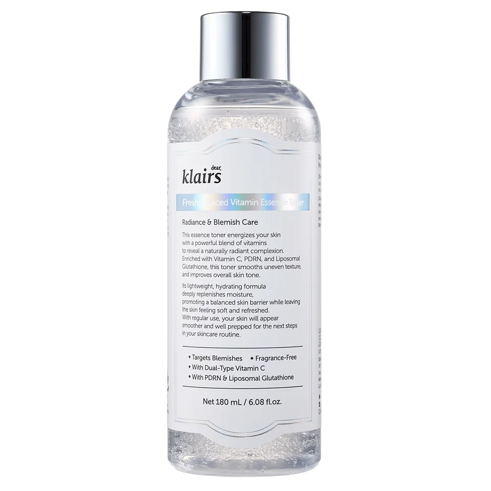 Витаминный тонер для лица Freshly Juiced Vitamin Essence Toner, 180 мл, Dear, Klairs
