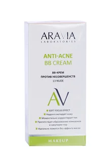 BB-крем Aravia Laboratories 13 Nude Anti-Acne против несовершенств 50 мл