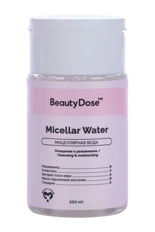Вода мицеллярная BeautyDose для всех типов кожи 100 мл